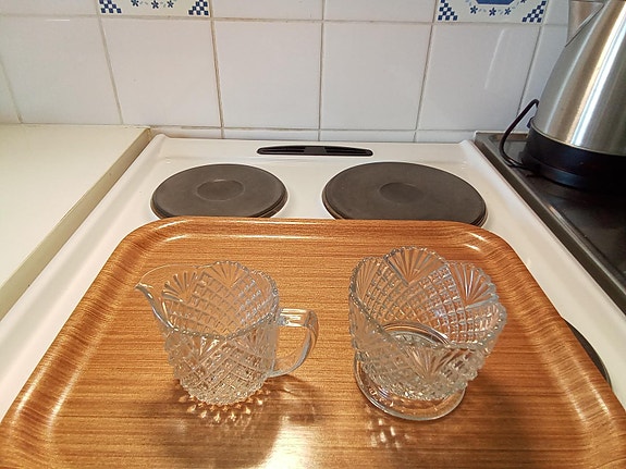 Riihimäen lasin sokerikko ja kermakko