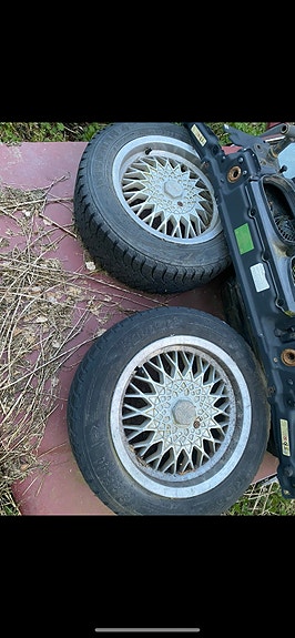 bmw e30 vanteet 2 kpl