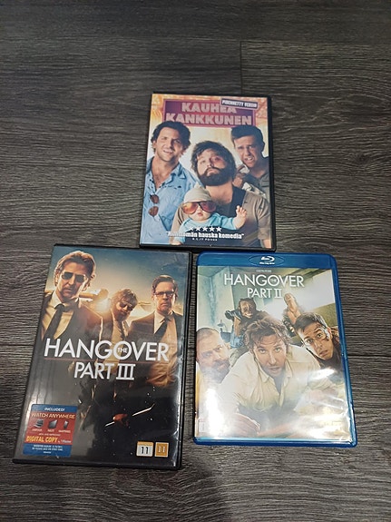 Kauhea kankkunen 1-3 Elokuvat