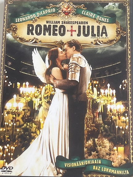 Romeo ja Julia William Shakespeare Leonardo DiCaprio Claire Danes