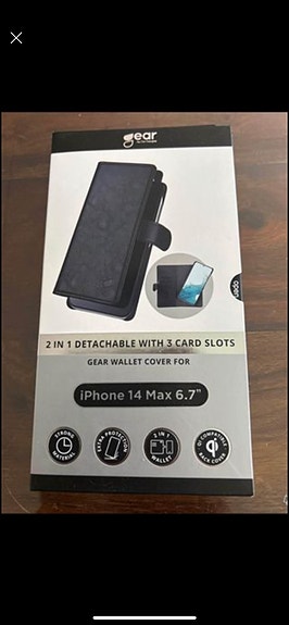 IPhone 14 plus suojakotelo musta
