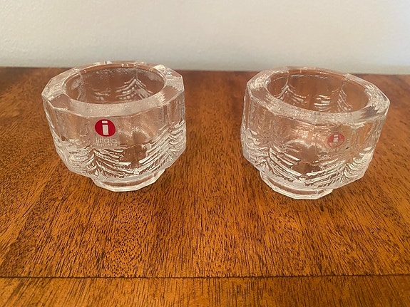 Iittala Kuusi sarja : tuikkulyhty pari