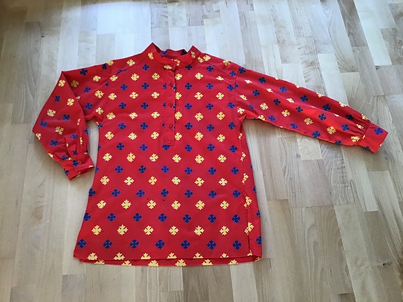 Marimekon vintage paitapusero 70-luvulta ( Koko XS )