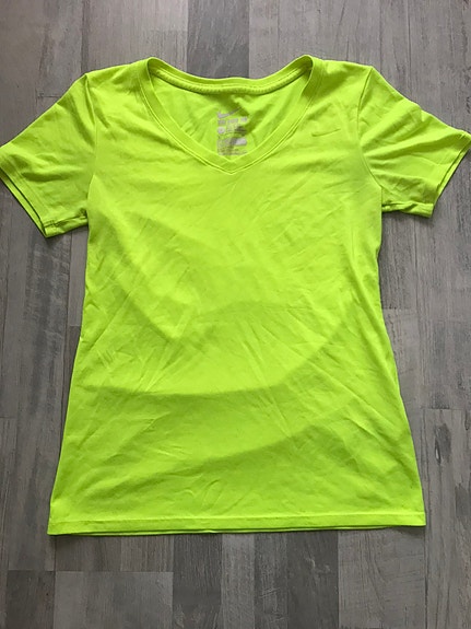 Nike neon keltainen treeni/t-paita