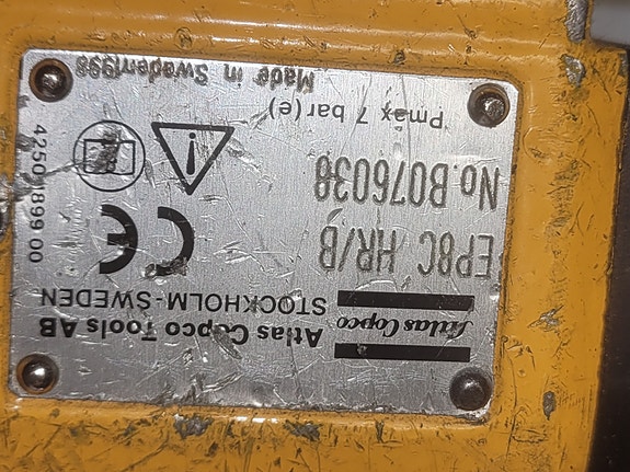 Atlas Copco pulttipyssy