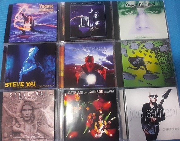Yngwie Malmsteen Joe Satriani Steve Vai Lars Eric Mattsson
