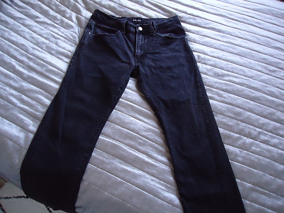 Miesten Mustat Farkut 31/30"