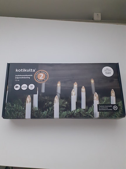 Joulukuusen kynttilä