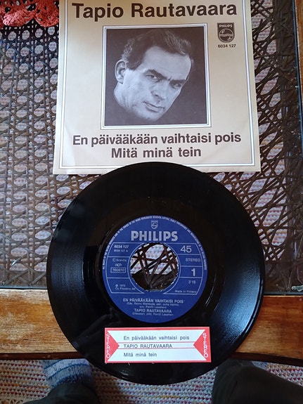 Tapio Rautavaara 7" single
