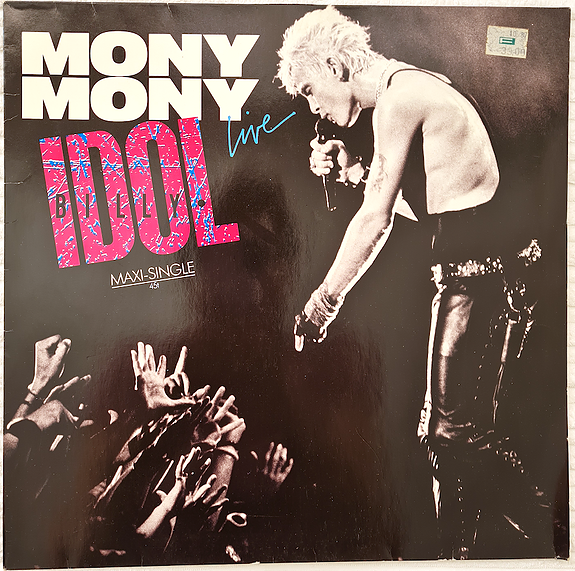 Vinyylilevyt/LP: Pop-Rockin legendaarinen levytys Billy Idolilta