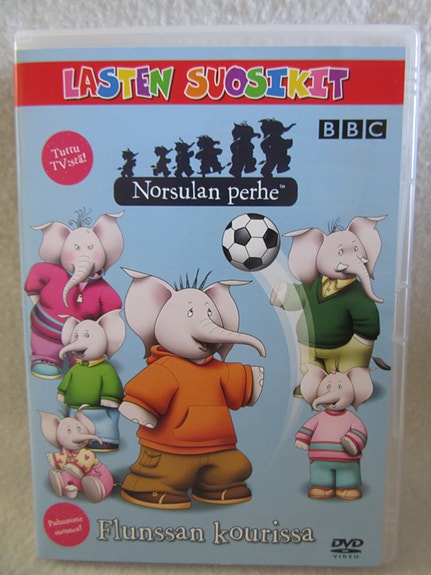 Norsulan perhe Flunssan kourissa dvd