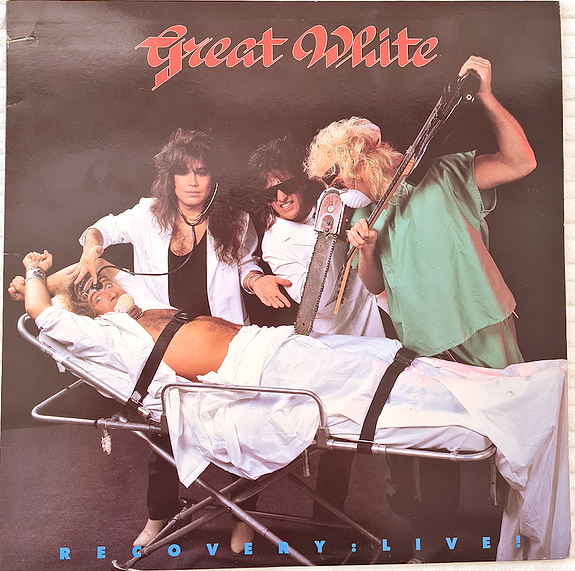 Vinyylilevyt/LP: Great White - Glam Metallia 1980-luvulta
