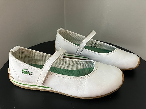 Lacoste valkoiset ballerinat 36