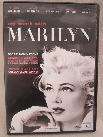 My Week with Marilyn dvd