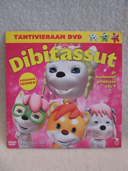 Dibitassut ja kadonnut prinsessa osa1 dvd