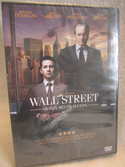 Wall Street: Money Never Sleeps dvd uusi