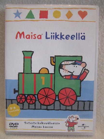 Maisa liikkeellä dvd