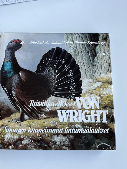 Von Wright taiteilija Veljekset. Suomen kauneimmat lintu maalaukset