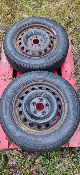 2kpl MERCEDES-BENZ VITO VIANO W639 R16-TERÄSVANNE 6394011302 + GT radial renkaat