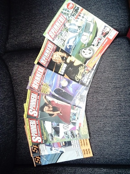 Spinneri Magazine autolehti / lehti vuosilta 1998-2006