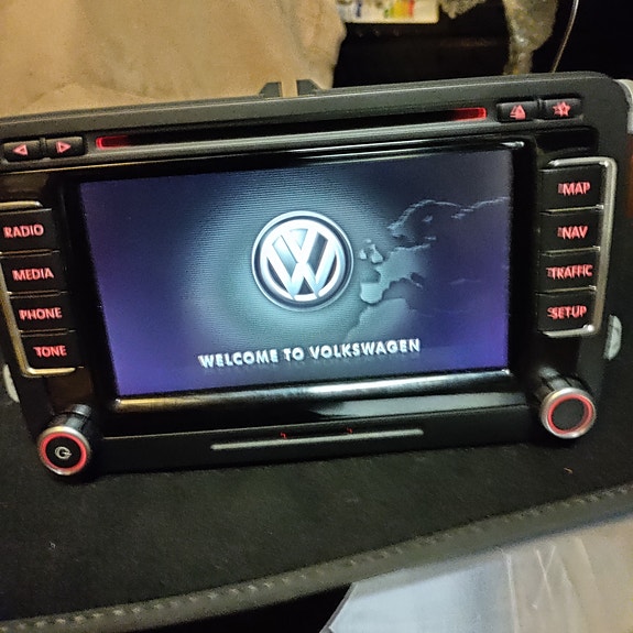 VW OEM kosketus näyttö soittimia