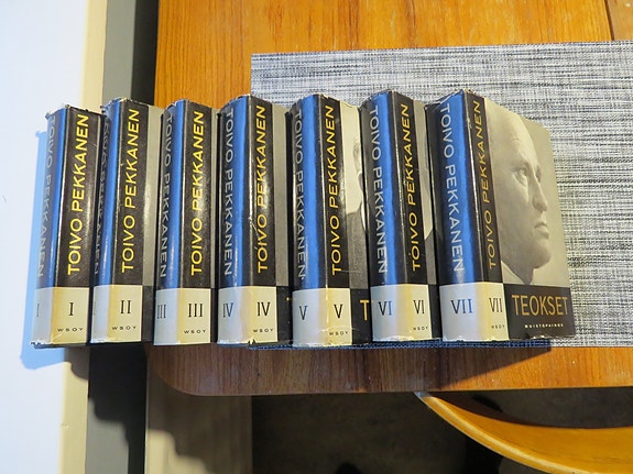 Toivo Pekkanen Teokset 1-7