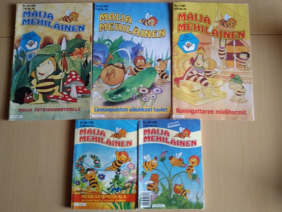 Maija Mehiläinen sarjakuvat pokkarit