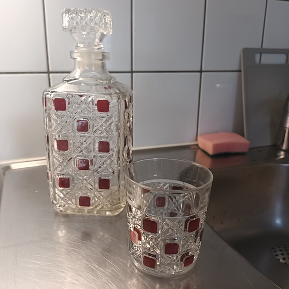 Whisky karahvi & whisky lasi