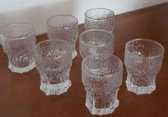 Iittala Aslak snapsilasit, Tapio Wirkkala