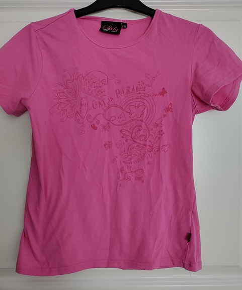 Pinkki t-paita