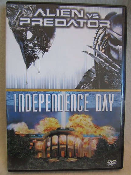 Alien vs. Predator / Independence Day dvd