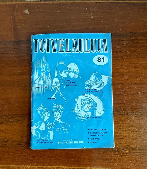 Toivelauluja 81, 3/1969 Fazer
