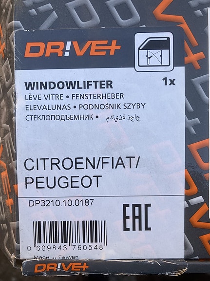 Fiat Scudo/Citroen Jumpy/Peugeot Expert Oikea Lasinnostin 95-06