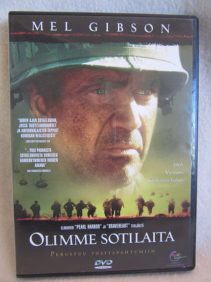 Olimme sotilaita dvd