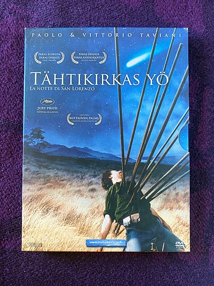 Tähtikirkas yö DVD Paolo & Vittorio Taviani