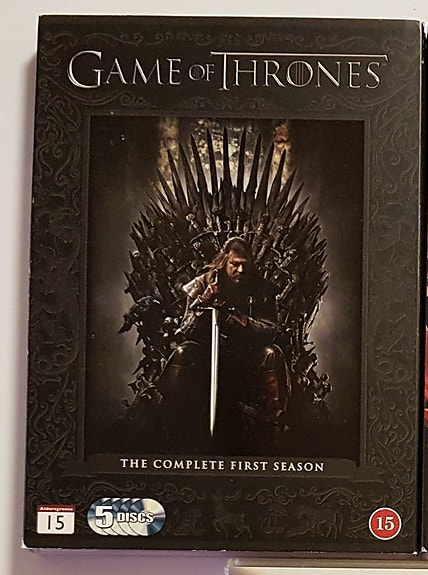 Game of Thrones kausi 1 DVD ja Blu-ray