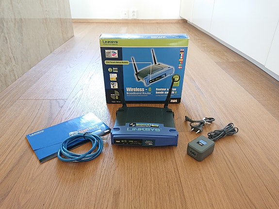 Wi-Fi Access Point Linksys WRT54G v.7.0 Wi-Fi Reititin