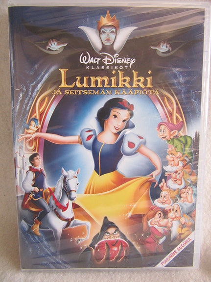 Lumikki dvd uusi
