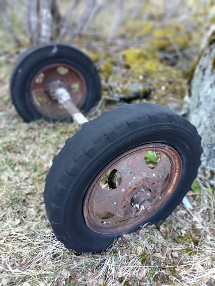 Peräkärryn akselisto