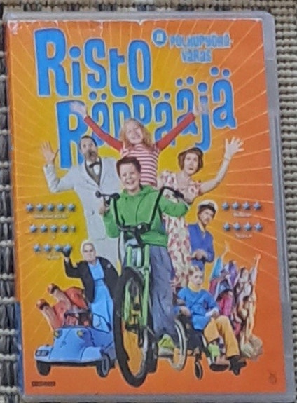 Risto räppääjä ja polkupyörävaras dvd