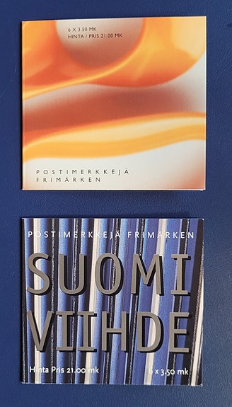 Suomi viihde ja Suomalainen muotoilu -vihkot 1999