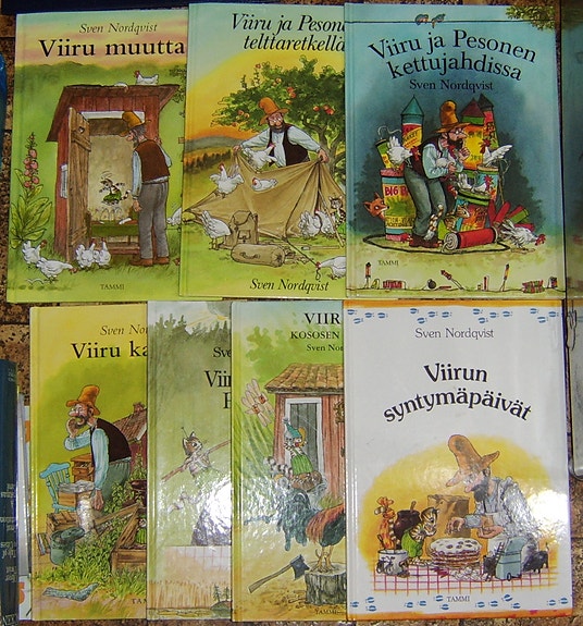 Viiru ja Pesonen kirjoja