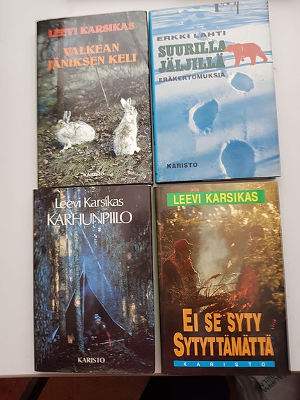 Leevi Karsikas eräkirjat