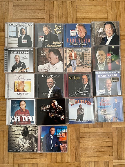 Kari Tapio CD:levyjä