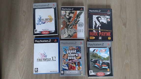 Playstation 2 pelejä