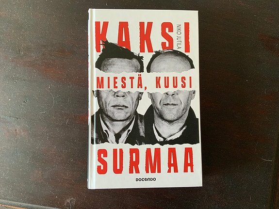 Kirja, 2 miestä 6 surmaa UUSI