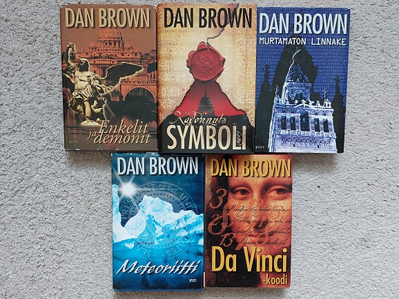 Dan Brown viisi kirjaa, Imatra/Vantaa/posti
