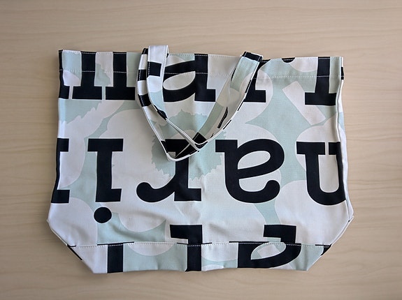 Marimekko iso canvas laukku uusi