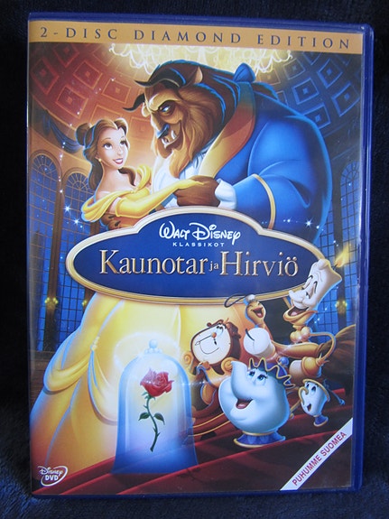 Kaunotar ja Hirviö tupla dvd