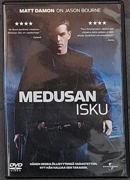 Medusan isku dvd